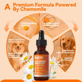PUAINTA Dog Ear Cleaner, Natural Dog Ear Drops and Infection Treatment, Quantum Silver Dog Ear Cleaning Solution for Itching, Irritation & Wax Build-Up,1oz