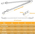PETTOM Heavy Duty 2 Way Dog Lead Metal Chain Double Pet Clip Leash Coupler 360° Swivel No Tangle Double Dog Walking & Tr