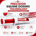 Fenbendazole Equine Dewormer Paste 10% for Horses | 25 Gram Oral Paste Syringe | Broad Spectrum Horse Wormer | Apple Fla
