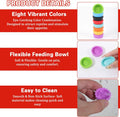 Silicone Gecko Feeding Cups, Reusable Small Reptile Food Dish Gecko Tank Accessories Crested Geckos Food and Water Feedi