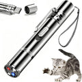 IVVTRYI 2 Pcs Cat Toys, USB Rechargeable, 3 Light Modes & 5 Fun Patterns