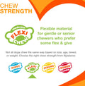 Nylabone Moderate Chew Flexi Chew Bone Peanut Butter & Bacon XX-Small/Tiny (2 Count)