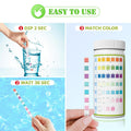 Aquarium Test Strips Fish Tank Pond Water Testing Kit (7-Way)