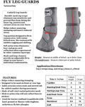 Cashel Crusader Horse Fly Leg Guards Grey Horse