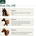 Sporn No Pull Dog Harness, Harness for Dogs, Large/XL, Black
