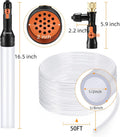 enomol Gravel Vacuum for Aquarium Water Changer Fish Tank Cleaning Tools,Siphon Universal Quick Pump Aquarium Water Chan