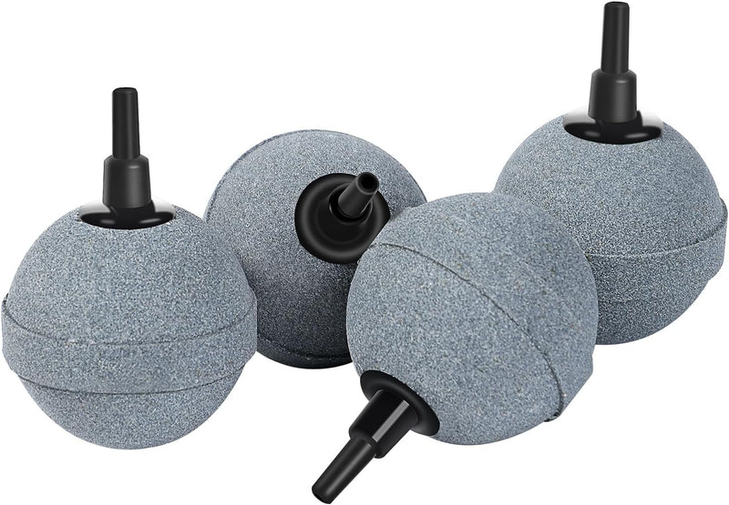 AQUANEAT Air Stones for Ponds 2 Inch, Long Lasting Aerator Oxygen Diffuser, Air Pump Accessories for Aquariums, Fish Tan