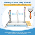 Dog Breeding Stand, Adjustable Stainless Steel Breeding Stand for Dogs（L）