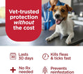FirstAct Plus Flea Treatment for Dogs, Extra Large Dogs 89+ lbs, 3 Doses, Same Active Ingredients as Frontline Plus Flea