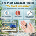 10W USB 5V/2A Alumina Ceramic Super Mini Aquarium Betta Heater for Tanks ≤ 1 Gal