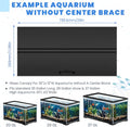 Sieral Aquarium Lids Polycarbonate Greenhouse Panels Canopy with LED Light 29 x 11.38 x 0.12 Inch for 20/29/37 Gallon Wi