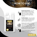 Odorcide Cat Attack Concentrate Odor Eliminator - Cat Urine Remover for Carpet & Upholstery - Litter Box Odor Eliminator - 16 oz