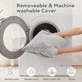 Cat Bed Cave-Cat Beds for Indoor Cats,Kittens and Small Pets,Soft and Warm Cats House Tent Bed,Foldable and Washable with Removable Cushioned and Anti Slip Bottom,Grey 15inches