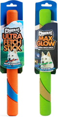 Chuckit! Ultra Fetch Stick Interactive Dog Toy, 12in, 2 Pack