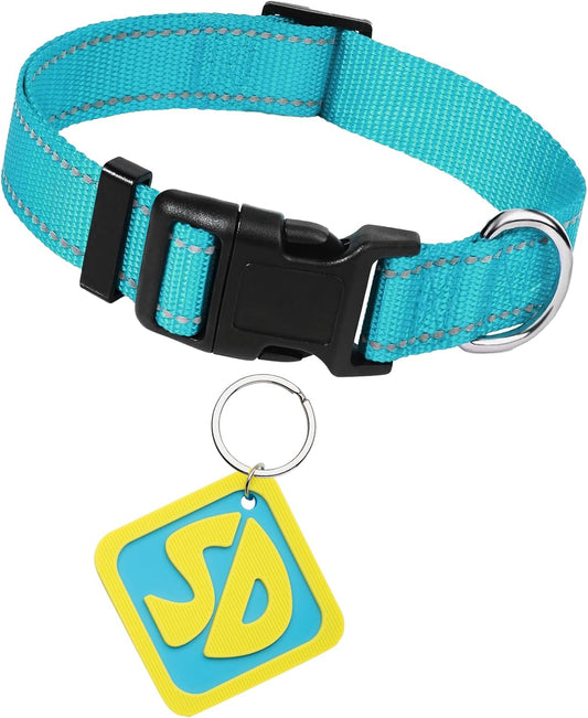 Dog Halloween Costumes, SD Tags with Nylon Adjustable Collar, SD Collar Tags for Large Small Medium Big Extra Large XS X