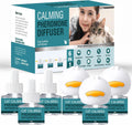 Cat Calming Diffuser 6 in 1 Multicat Calming Pheromones Diffusers Relief Stress Anxiety Fighting Scratching 90 Days Calm