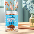 Turtle Food - Natural Freeze-Dried Chicken, Duck and Antarctic Krill – 3 in 1 Premium Treats for Reptiles, Cats & Dogs –