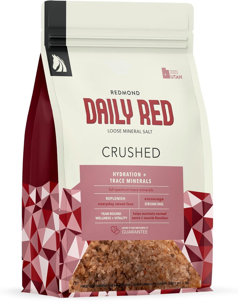 Daily RED Crushed - Mineral Supplement for Horses (5 LB Bag)
