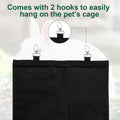 2 Pcs Rabbit Hay Feeder,Guinea Pig Hay Feeder,13×10.8 Inch Guinea Pig Bag,Small Animal Feeding Bag for Rabbits, Hamsters