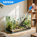 27.7IN Extra Long Turkey Baster for Aquarium, Blue, 50ml
