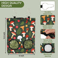 JarThenaAMCS 2Pcs Rabbit Hay Feeder Bag with 2 Holes 11.5 x 9 Inch Mushroom Guinea Pig Hanging Hay Feeding Bag Storage D