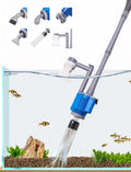 UPETTOOLS Aquarium Gravel Cleaner - Electric Automatic Removable Vacuum Water Changer Sand Algae Cleaner Filter Changer 