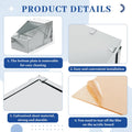 1 Pcs Galvanized Metal Rabbit Nesting Box, 14.5 * 8.5 * 8 Inch