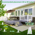 Cat Deterrent Outdoor, Natural Peppermint Oil Cat Repellent Outdoor, 10 Pack Cat Deterrent Balls Outdoor Indoor to Keep 