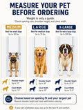 Small Dog Door for Sliding Glass Door Insert, Dogs Up to 30 lbs