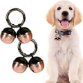 Bells for Dog Collars with Easy Clip Clasps, Suitable for Medium to Large Dogs, Extra Loud Pet Tracker, Durable Collar C