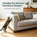 Anti Cat Scratch Furniture Protector,Thicken Vinyl 160" x 12.4"