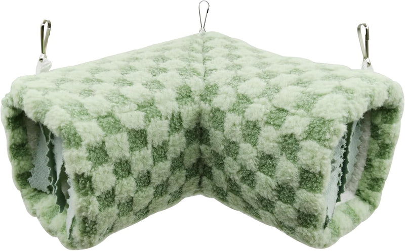 Plush Warm Hideout Tunnel Bed for Hamster, Guinea Pig, Pet Rat