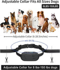 Dog Shock Collar with Remote Control - Rechargeable Dog Training Collar, IPX7 Waterproof E Collar for Dogs with 4 Safe M