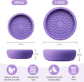 Dog Lick Bowl, Bestalk Anxiety Relief Lick Mat for Dogs, Non-Slip Freeze Licking Bowl Enrichment Puzzle Feeder for Distr