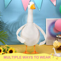 Shinylin 1 Pcs Porch Goose Wings Flat Edge, Arms for Lawn Goose