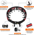 Mayerzon Hidden No Pull Dog Collar for Large Medium Small Dogs, Martingale