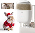 Sandpoy Hanging Automatic Rabbit Feeder with 1080P Camera for Cages