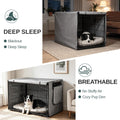 Dog Crate Cover 30 Inch, Heavy Duty Waterproof 600D Oxford Kennel Cover for Wire Cages with 1/2/3 Doors, Privacy Pet Cover with Storage Bag - Machine Washable, Indoor/Outdoor,Gray