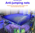 24 PCS Black Aquarium Fish Tank Divider, 11.8 x 11.8 Inch