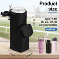 Soulchen Saddle Water Bottle Holder Pocketed Saddlebag Adjustable