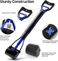 27.56" Pooper Scooper for Dogs, Foldable & Durable Poop Scooper