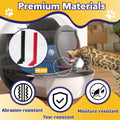 40 Packs Foam Seals, Compatible with Els Pet Litter Box, Red & Black