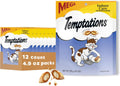 Temptations Indoor Care Crunchy Cat Treats, Chicken, 4.9 oz, 10 Pack