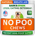No Poo Chews for Dogs - Coprophagia & Stool Eating Deterrent with Probiotics, Digestive Enzymes & Breath Aid Support - Stop Dog Poop Eating
