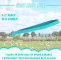 Silkfly 24 Pcs 11 Inch Goat Lead Rope and Goat Collars Set Include Nylon Goat Collar and Lead Rope with Reflective Strip