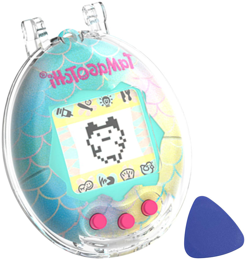 Geiomoo PC Cover for Tamagotchi Original Case Digital Pet, Soft Flexible Scratch Resistant Protective (Clear)