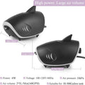 HITOP 6W Silent Aquarium Air Pump - 160GPH Large Air Volume Fish Aerator, Adjustable Oxygen Pump for Fish Tank up to 300