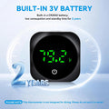 Digital Aquarium Thermometer, Stick-on Fish Tank Water Thermometer
