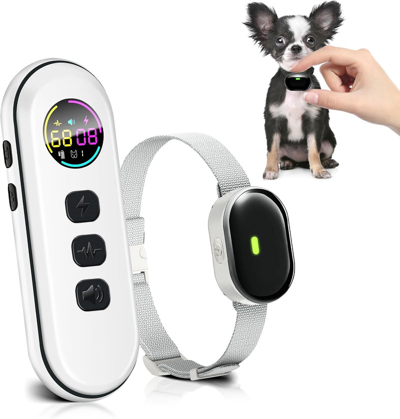 Shock Collar for Small Dogs, Ultra-Light & Slim Dog Training Collar with Remote, Tailored for Small Dogs 5-30lbs & Mediu
