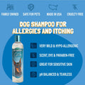 Bio-Groom So-Gentle Hypoallergenic Dog Shampoo, Tearless, 1 Gallon
